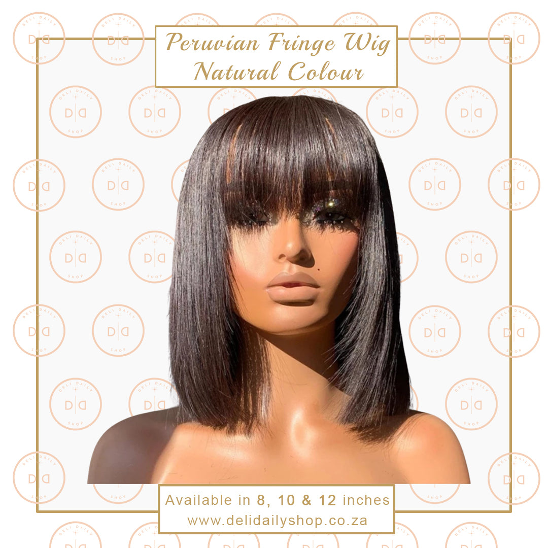 Peruvian Fringe Wig