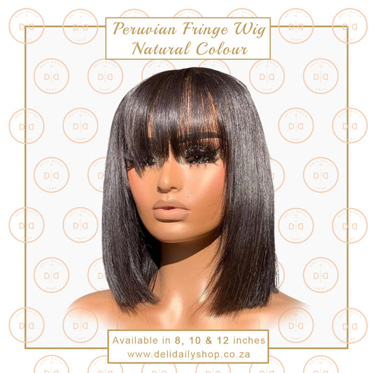 Peruvian Fringe Wig